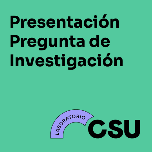 Presentación Pregunta de Investigación