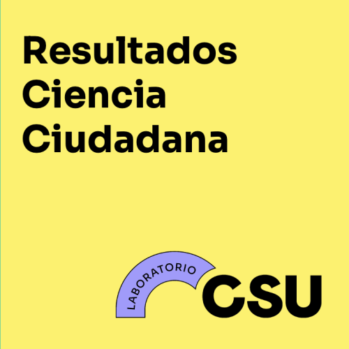 Resultados Ciencia Ciudadana